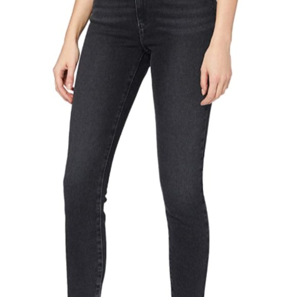 Women's high skinny true dark jeans